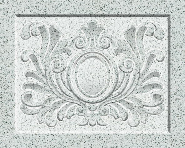 芝麻白 底座花-1